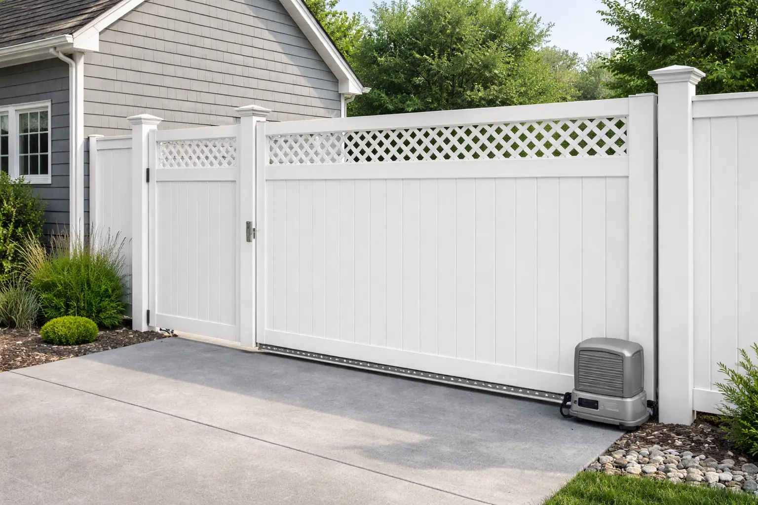 Gate installation